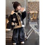 [80-140cm] カジュアル 厚手 アウター - Image 9