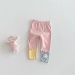 [73-120cm]レギンス カラフル 切り替え 可愛い 履きやすい - Image 9