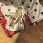 [66-90cm] ドット サロペット - Image 4