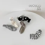 [GOODS]レトロスマイル 熊柄 ソックス 5足セット - Image 4