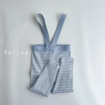 [73-100cm]サロペット カラフル 切り替え 履きやすい ボトムス - Image 2