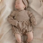 [66-90cm]トップス&ブルマ ナチュラル 赤ちゃん 柔らかい 肌に優しい ベビー服 - Image 5