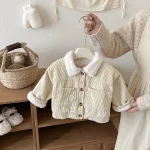 [73-110cm] コーデュロイボア アウター - Image 13