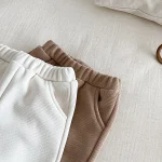 [73-110cm] コーデュロイボア ロングパンツ - Image 9