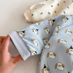 [73-110cm] 犬柄&数字柄 カジュアル 2点セット - Image 15