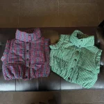 [80-120cm] チェック ベスト - Image 4