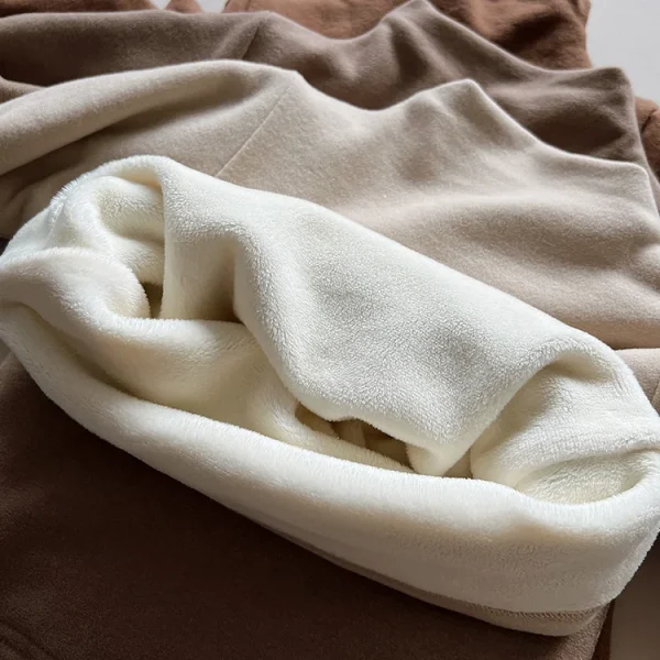 [80-130cm] ハイネック ボアインナー シャツ