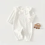 [66-90cm]ロンパース レオパードOR月柄 オールインワン - Image 4