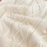 [66-90cm] フリルフラワー ロンパース - Image 7