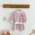 [80-130cm] 笑顔ボーダー セットアップ - Image 11