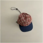 [GOODS] 親子コーデ チェック キャップ - Image 8
