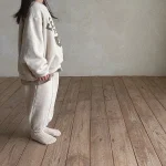 [73-120cm] 英字プリントカジュアル セットアップ - Image 15