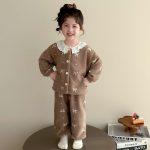 [90-150cm]おしゃれ リボンプリント ルームウェア - Image 2