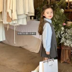 [90-160cm] フォーマル シンプル シャツ or太プリーツジャンパー スカート - Image 18