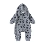 [66-90cm] 月柄 オールインワン - Image 4