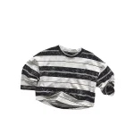 [80-130cm]韓国風 ボーダー トップス - Image 6