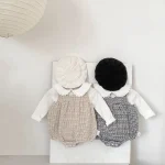 [66-130cm]ワンピース or ロンパース デイジー襟 おしゃれ 定番 - Image 8