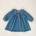 [66-110cm]ワンピースORロンパース デニム フリルネック 可愛い 女の子 - Image 15