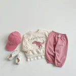 [80-130cm] 恐竜柄 プルオーバ トレーナー - Image 9