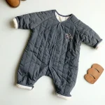 [66-90cm] キルティング オールインワン - Image 3