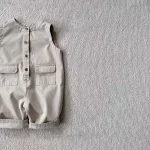 [65-90cm] ポケット付き オールインワン - Image 4