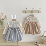 [73-110cm] レース襟 ワンピースor インナーシャツ - Image 12