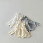 [66-90cm]フリル襟 トップス - Image 3