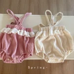 [73-90cm]ロンパース or トップス フリルレース 可愛い ベビー服 - Image 6