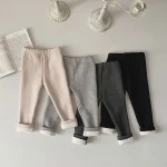 [90-150cm] リブボア レギンス - Image 7