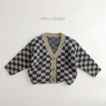 [80-130cm]チェック柄 カーディガン or ボトムス - Image 3