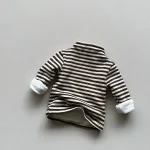 [80-130cm] ハイネック ボアインナー シャツ - Image 5