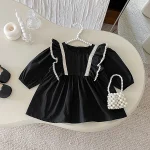 [66-110cm] 肩フリル ワンピース or ロンパース - Image 15