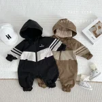 [66-90cm] フート付き オールインワン - Image 4