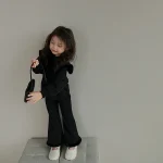 [90-140cm]ビッグ襟 カジュアル セットアップ - Image 6