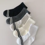 [GOODS] 韓国風 シンプル ソックス - Image 8