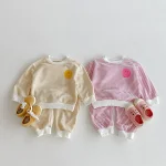 [80-130cm] 笑顔ボーダー セットアップ - Image 5