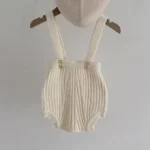 [66-100cm]ボーダー セーター OR サロペット ロンパース - Image 7