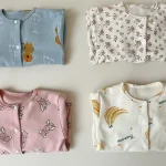 [66-90cm]ウサギor花柄ORパンダ オールインワン - Image 5