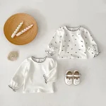 [66-110cm] ノーカラーor小花柄 インナーシャツ - Image 20