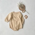 [66-90cm] 恐竜プリント ロンパース - Image 10