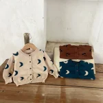 [66-100cm]月柄 カーディガン - Image 9