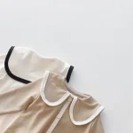 [66-90cm]韓国風丸襟ノーカラー オールインワン - Image 11