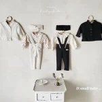 [66-100cm] サロペット ORフリル カーディガン - Image 7