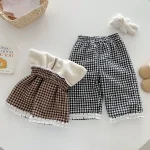 [73-120cm]チェック柄 ボトムス - Image 3