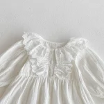 [66-110cm] レース襟 ロンパース or ワンピース - Image 10