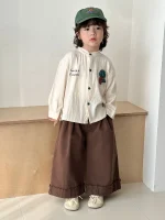 [80-150cm] キノコ シャツ - Image 12