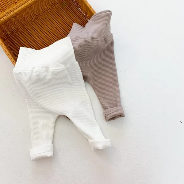 [66-90cm]レギンス リブ 履きやすい シンプル