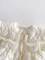 [73-110cm] キルティングリボン アウター - Image 7