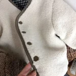 [80-130cm] チェック リバーシブルジャケット - Image 6