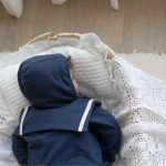 [66-90cm] セーラー風 ロンパース - Image 9